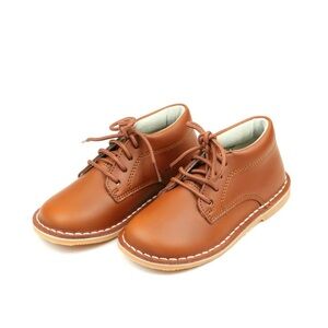 L'Amour Tuck Mid-Top Lace Up Shoe Cognac Toddler 9